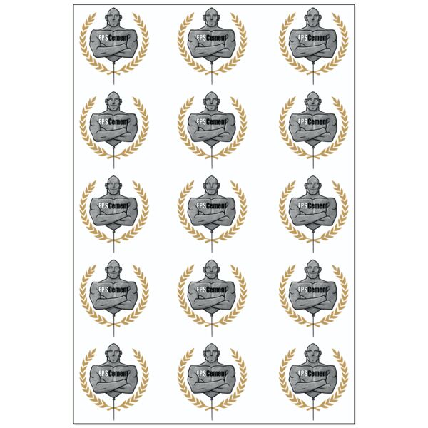 28 x 45 cm - Standardlim för t-shirts och liknande. Thumbnail